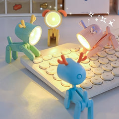 New exotic fawn table ornaments, night lights, table lamps, table lamps, Christmas and New Year gifts, children's toys