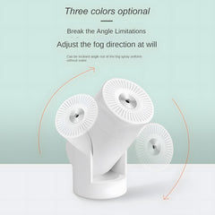 220ML Ultrasonic Cool Mist Air Humidifier, Quiet for Indoor, Vehicle, and Office Use with USB Aromatherapy Essential Oil Diffuser and Ambient Night Light