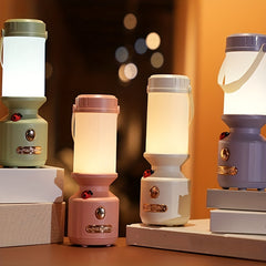 Adorable Portable Outdoor Lights Your Ultimate Camping Lantern, Christmas Festive Decoration, Outdoor Home Lighting Solution