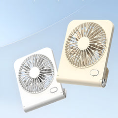 2,000mAh Portable Battery-Powered Fan, USB Rechargeable, Compact Mini Desk Fan for Indoor, Outdoor, Car Use, Cooling Fan
