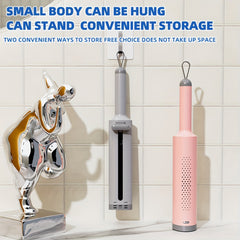 2-in-1 Mini Rotating Hands-Free Flat Mop and Cleaning Brush Set: Versatile Dry and Wet Cleaning Tool Kit for Home