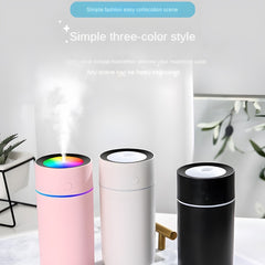 320ML Colorful Ultrasonic Cool Mist Air Humidifier, Quiet for Indoor, Vehicle, and Office Use with USB Aromatherapy Essential Oil Diffuser and Ambient Night Light