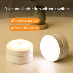 360° Magnetic LED Sensor Light – Ideal for Wardrobes, Cabinets, Door Plates, Wall & Exterior Lamps
