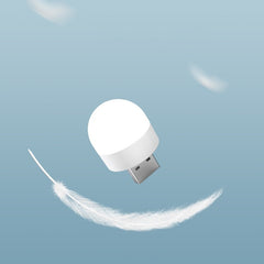 USB mini night light reading light, outdoor camping mountaineering emergency light cold light warm light two sets