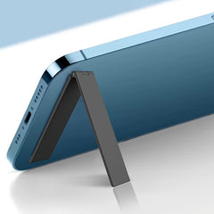 Universal Ultra-Thin Phone Stand - Compact Metal Desktop Holder - Foldable Design - Compatible with Smartphones - Wholesale Bulk Supply