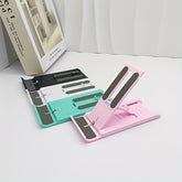 Portable Desktop Phone Stand - Foldable & Easy to Store - 6 Adjustable Viewing Angles - Universal Smartphone Holder