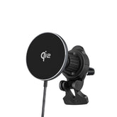 15W Magnetic Car Phone Mount Charger, Qi2-MPP Standard, Aluminum Alloy
