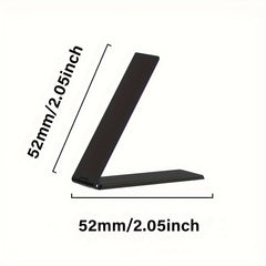 Universal Ultra-Thin Phone Stand - Compact Metal Desktop Holder - Foldable Design - Compatible with Smartphones - Wholesale Bulk Supply