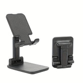 Adjustable Height Phone Stand - Universal ABS Material Holder - Compatible with All Smartphone Models