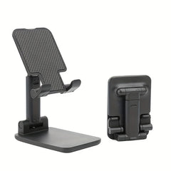 Adjustable Height Phone Stand - Universal ABS Material Holder - Compatible with All Smartphone Models