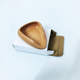 Walnut Coffee Bean Scale Bean Saucer Coffee Weighing Plate, Tea Spoon Tea Shovel
