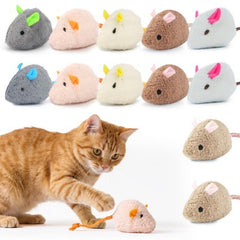 Simulated plush mouse cat toy interactive cat toy