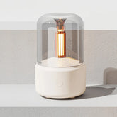 120ml Creative Candlelight Aroma Diffuser Portable Air Aroma Humidifier Portable Home Office Desktop Humidifier Essential Oils