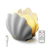 Difusor de aceites esenciales con control remoto, humidificador de aromaterapia USB con luz LED de 7 colores cambiantes, generador de vapor frío ultrasónico silencioso