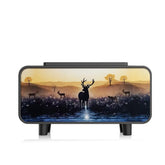 Fireplace Air Humidifier Waterless Auto-Off Aroma Essential Oil Diffuser with LED Light for Home Creative USB Aroma Diffuser