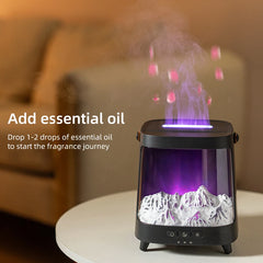 Aurora Aromatherapy Machine 200ml Diffuser with Colorful Lamp USB Ultrasonic Aromatherapy Air Humidifier Fragrance Diffu