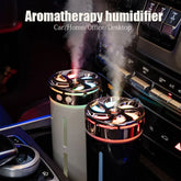 Humidificateur d'air de voiture 300 ml avec veilleuse colorée, petit humidificateur silencieux, désodorisant pour la maison, machine à arôme, diffuseur de parfum