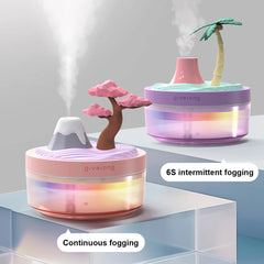Landscape Air Humidifier Small Spray Hydration Household Silent Bedroom Desktop Car USB Aromatherapy Humidifiers Diffuser