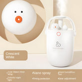 300ML Cute Figurine Colorful Ambient Light Ultrasonic Cool Mist Air Humidifier - Silent for Indoor, Car, Office Use - USB Aromatherapy Essential Oil Diffuser