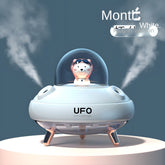 2000mAh Portable Cordless Ultrasonic Cool Mist Air Humidifier - UFO Design with Dual Spray Nozzles - Silent for Indoor, Car, Office Use - USB Aromatherapy Essential Oil Diffuser