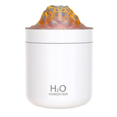 500ML Colorful Volcano Ultrasonic Cool Mist Air Humidifier, Quiet for Indoor, Vehicle, and Office Use with USB Aromatherapy Essential Oil Diffuser and Ambient Night Light
