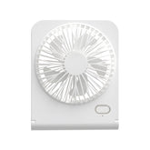 2,000mAh Portable Battery-Powered Fan, USB Rechargeable, Compact Mini Desk Fan for Indoor, Outdoor, Car Use, Cooling Fan