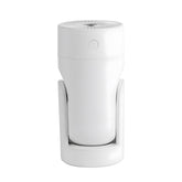 220ML Ultrasonic Cool Mist Air Humidifier, Quiet for Indoor, Vehicle, and Office Use with USB Aromatherapy Essential Oil Diffuser and Ambient Night Light