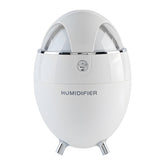 260ML Eggshell Colorful Night Light Ultrasonic Cool Mist Air Humidifier - Silent for Indoor, Car, Office Use - USB Aromatherapy Essential Oil Diffuser