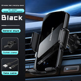 15W Fast Wireless Car Charger Phone Mount with Automatic Clamping, Car Navigation Stand with Wireless Charging