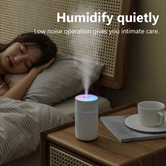 Colorful Portable Air Humidifier USB Rechargeable Wireless Home Car Mini Air Atomizer Aroma humidificador Essential Oil Diffuser