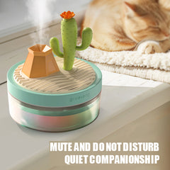Landscape Air Humidifier Small Spray Hydration Household Silent Bedroom Desktop Car USB Aromatherapy Humidifiers Diffuser