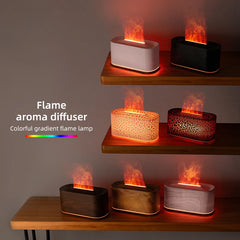 New USB Aroma Diffuser Humidifier Addable Essential Oils Aroma Diffuser with Protection Function 7 Colors Ambient Night Light