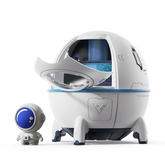 New Space Cabin Air Humidifier with USB Plug or Rechargeable Suitable for Bedroom Living Room Gift Ambient Lighting Decoration