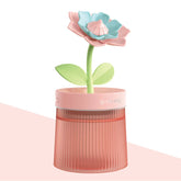 Humidifier Portable USB Ultrasonic Colorful Cup Aroma Diffuser Cool Mist Maker Flower Air Humidifier Purifier With Light