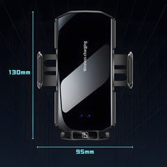 66W Magnetic Super Fastne Mount wi Charge Wireless Car Charger Photh Sensor Operation