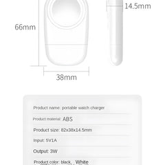 Cargador inalámbrico magnético de conexión directa para Apple Watch