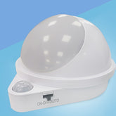 360° Rotatable, Nail-Free, Self-Adhesive Magnetic LED Sensor Light: Ideal for Cabinets, Doorplates, Wall Lamps, Outdoor Lights