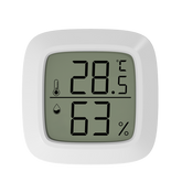 Mini Digital Indoor Electronic Thermometer Hygrometer, Home Office Magnetic Adhesive Liquid Crystal Thermohygrometer