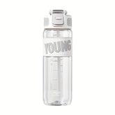 760ml/26oz Plastic Water Bottle,Reusable Water Bottles, BPA Free Water Bottles, Big Water Bottles With Straw And Carry Handle