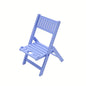 Macaron Color Phone Stand - Fun INS Style Chair Design - Foldable Portable Desktop Holder - Decorative Gift for Smartphones