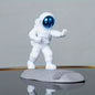Creative Astronaut Desktop Phone Stand - Decorative Office Desk Holder - Fun Space-Themed Smartphone Stand