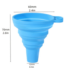 1pc, Collapsible Funnel Foldable Funnels For Water Bottle Liquid Transfer, Kitchen Gadgets, Kitchen Accessories