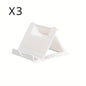 Minimalist Desktop Phone Stand - Adjustable & Foldable Design - Essential Lazy Holder - Portable Smartphone Stand