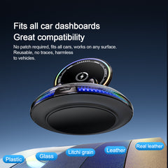 SD40 adjustable wireless charging phone holder for cars