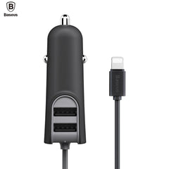 Cargador de coche Baseus 2.1A Dual USB 5V 5.5A de carga rápida 