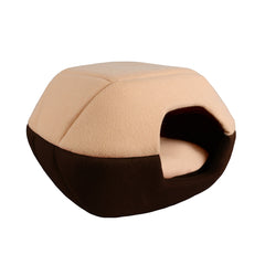 Soft Washable Pet Dog Cat Bed Ger House Nest with Removable Cushion