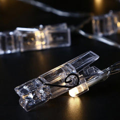 BRELONG Photo Clip String Light Battery Powered Perfect Anniversary Ornament for Hanging Pictures / Notes / Artwork