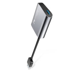 Adaptador concentrador USB a 3 USB 3.0 de la serie Enjoyment de Baseus 