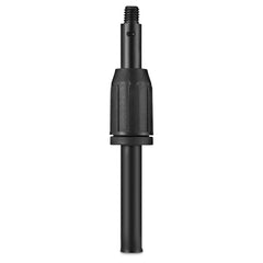 Black Microphone Stand with Compact Round Base