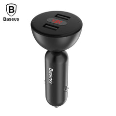 Cargador de coche con pantalla digital Baseus BSC-C9X1 Shake-head 